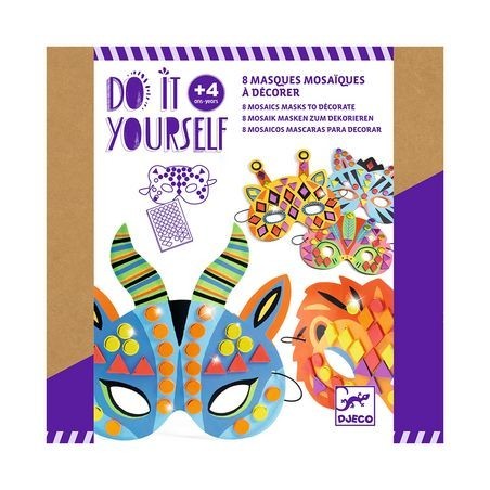 Masques DIY - Animaux de la jungle