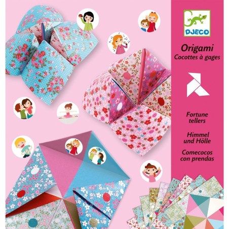 Origami - Cocottes à gages - Fleurs