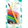 12 crayons aquarellables Djeco