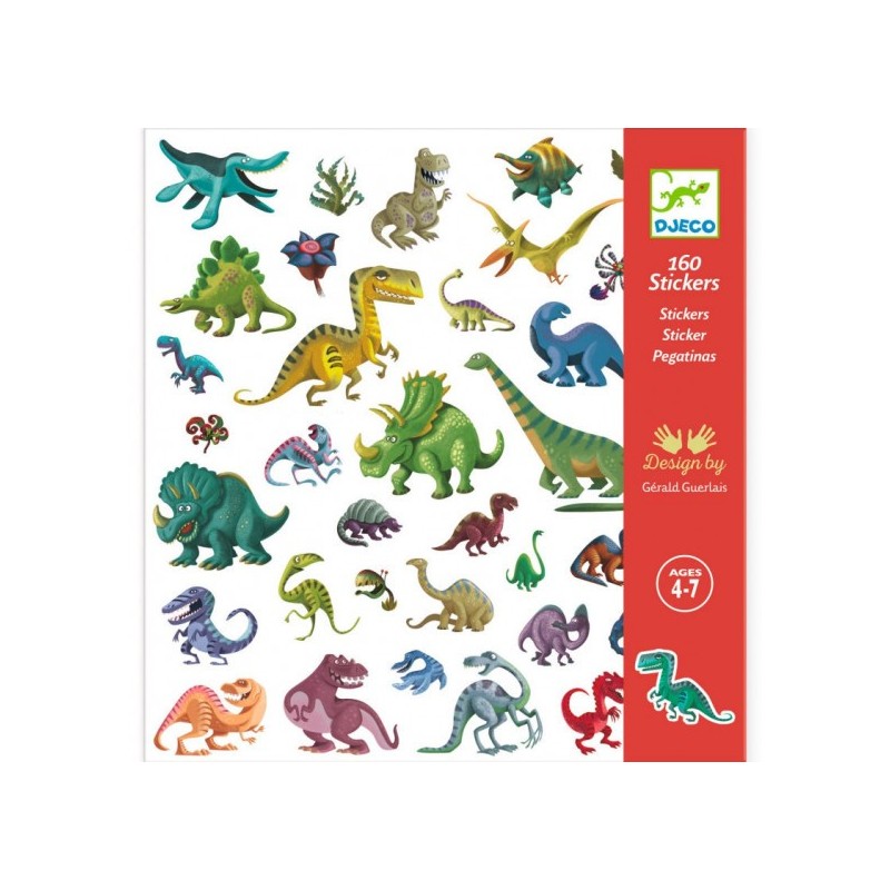 Stickers Papier - Dinosaures