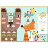 Créer avec du papier - 3 animaux géants