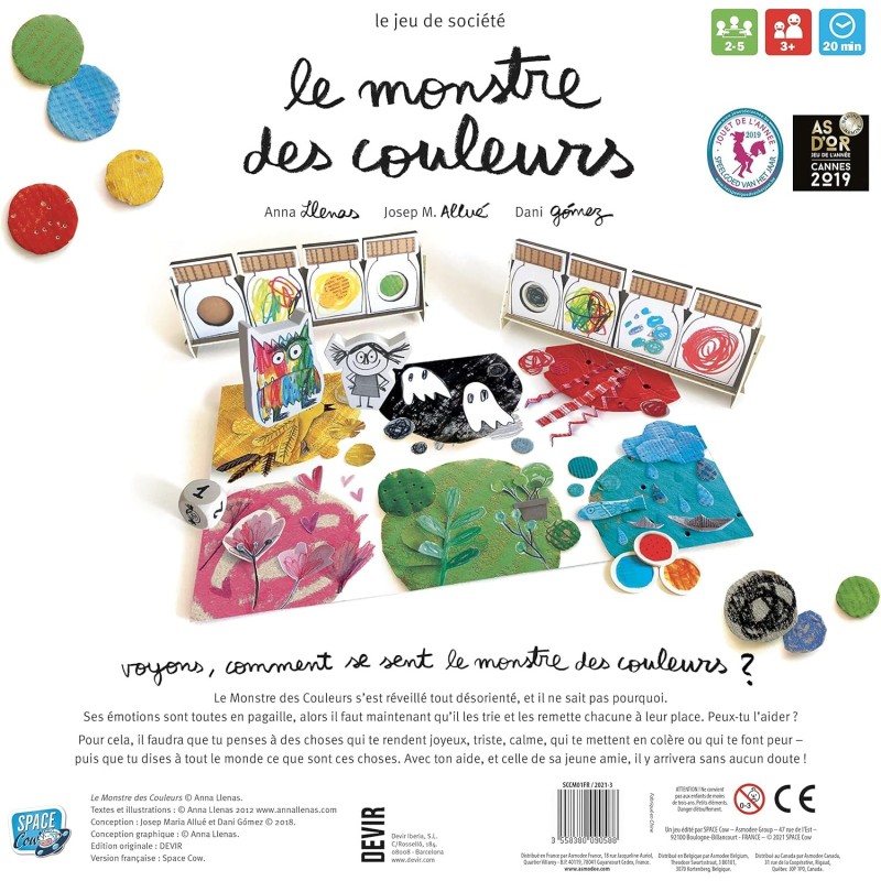 OCCASION - Le monstre des couleurs