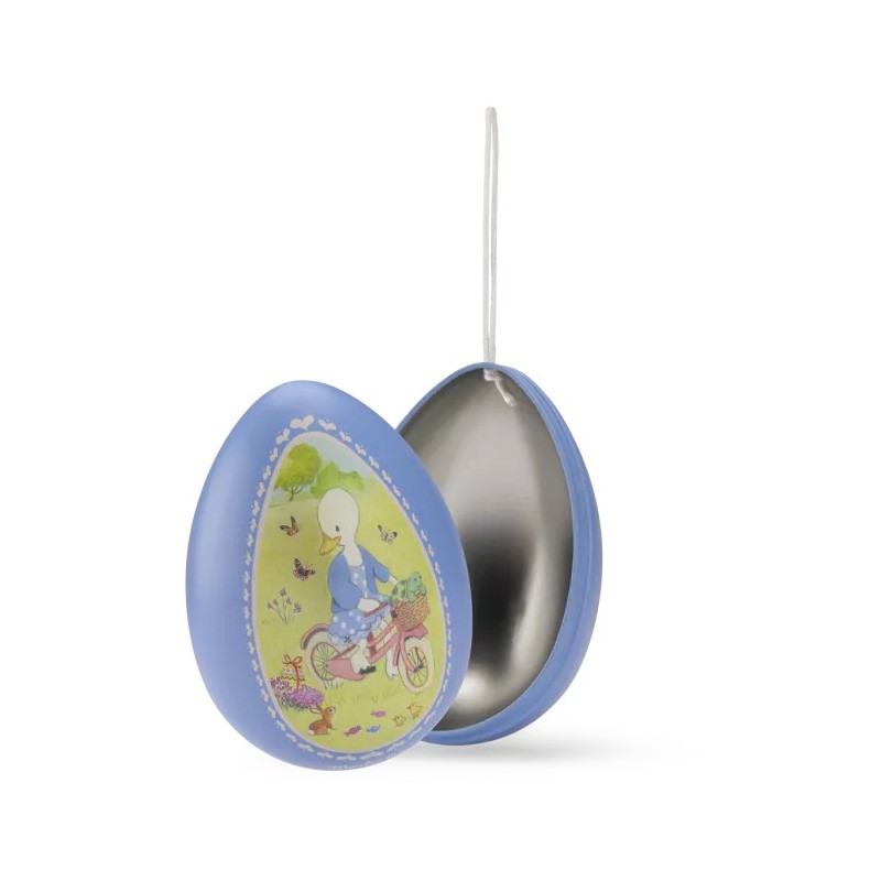 Petit oeuf métal bleu La Grande famille