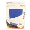 Album Deluxe Zip pour TopLoaders - Bleu 20 pages de 9 cases