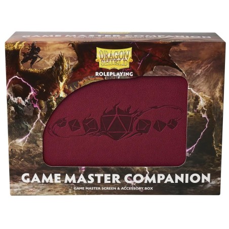 Dragon Shield - Game Master Companion Blood Red