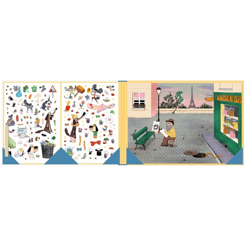 Moulin Roty - Décalcomanies L'Ecole des Loisirs - Chien Pourri
