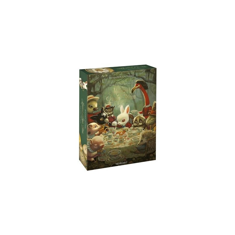Puzzle L'Ecole des Loisirs - Monsieur le lapin blanc - 1000p.