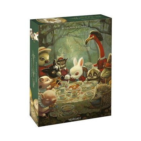 Puzzle L'Ecole des Loisirs - Monsieur le lapin blanc - 1000p.