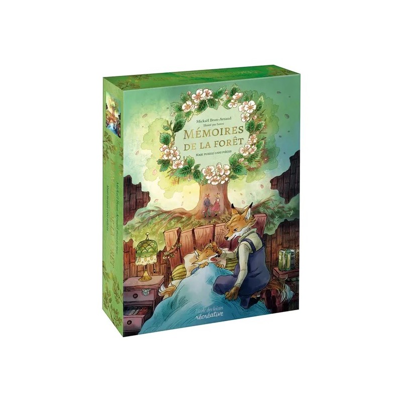 Puzzle L'Ecole des Loisirs- Mémoires de la foret - 1000p.