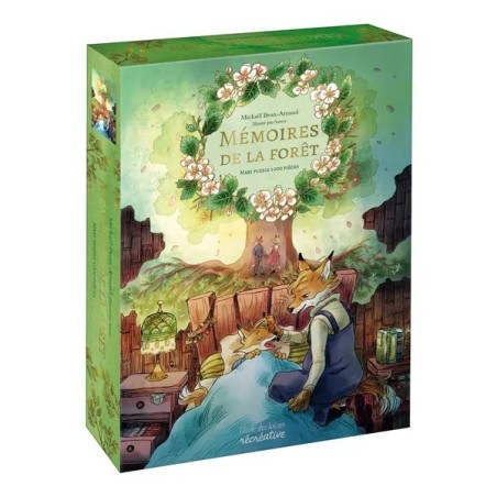 Puzzle L'Ecole des Loisirs- Mémoires de la foret - 1000p.