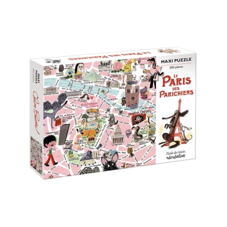 Puzzle L'Ecole des Loisirs- Le paris des parichiens - 200p.