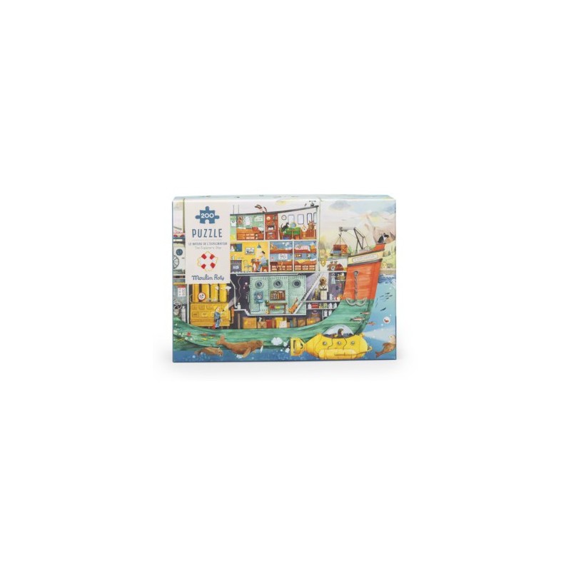 Puzzle - La bateau de Moulin Roty - 200p.