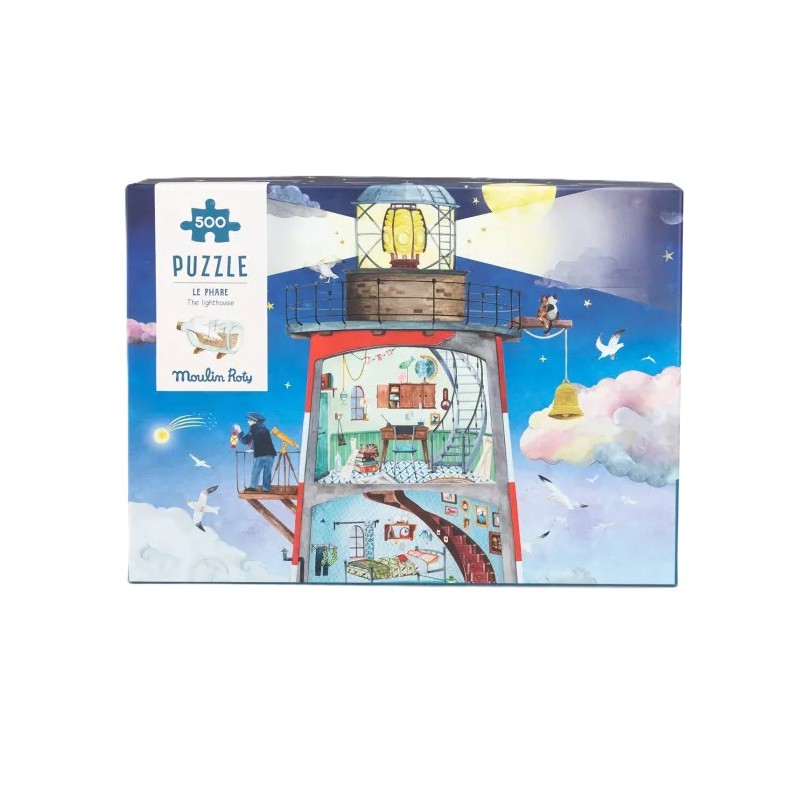 Puzzle - Le phare de Moulin Roty - 500p.