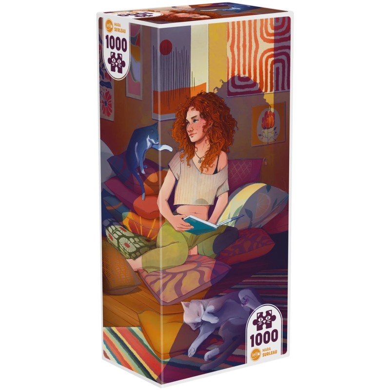 Puzzle Iello Universe - Chill With Cats - 1000p.