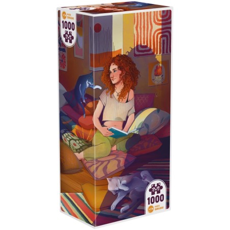 Puzzle Iello Universe - Chill With Cats - 1000p.