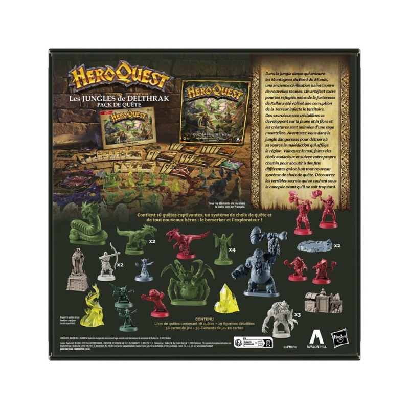 HeroQuest - Extension : Les Jungles de Delthrak
