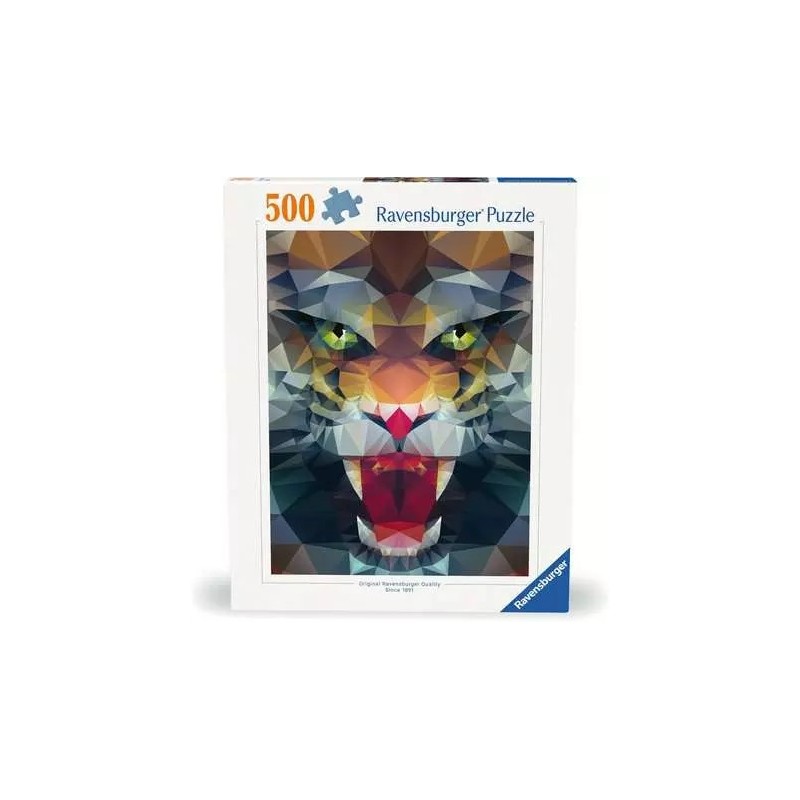 Puzzle - Lion Polygone - 500p.