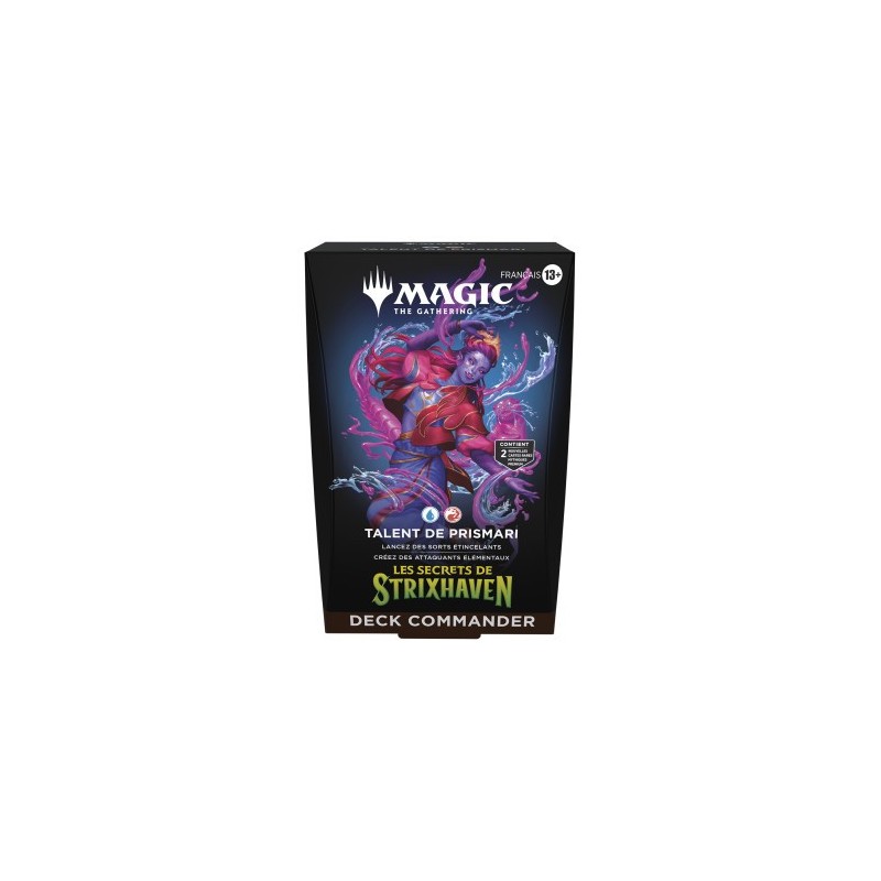 Magic Deck Commander Les secrets de StrixHaven - Talent de Prismari Français