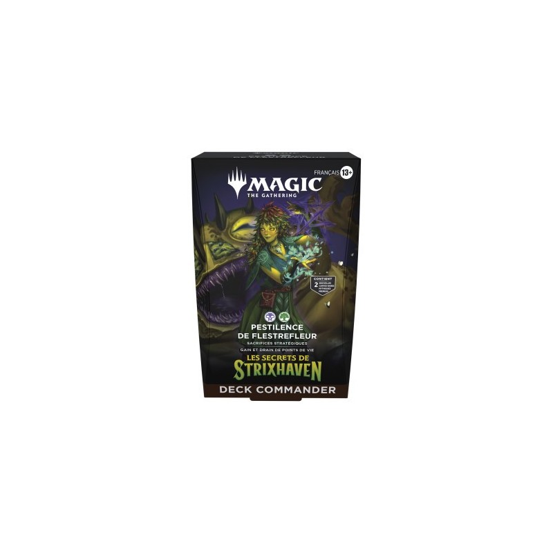 Magic Deck Commander Les secrets de StrixHaven - Pestilence de Flestrefleur Français