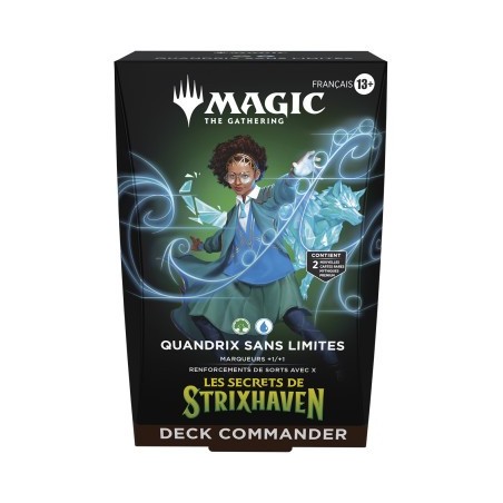 Magic Deck Commander Les secrets de StrixHaven - Quandrix sans limites Français