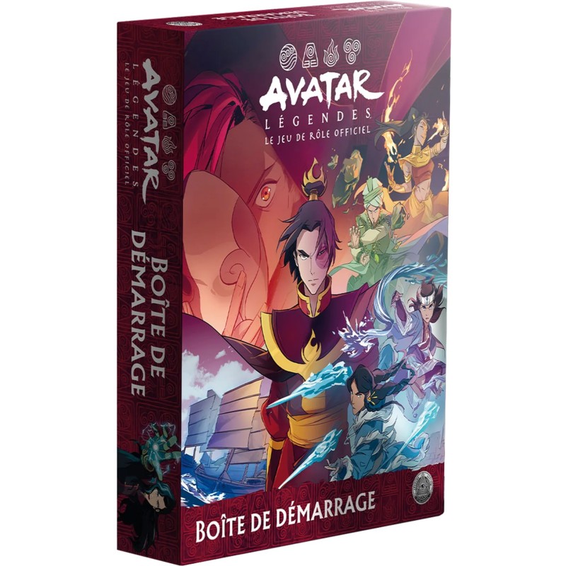 Avatar - Légendes jeu de rôlé : Boite de démarrage