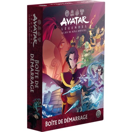 Avatar - Légendes jeu de rôlé : Boite de démarrage