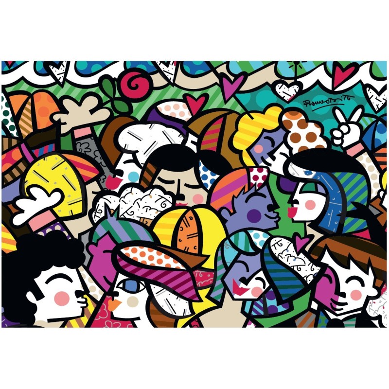 Puzzle - Looking into the future de Romero Britto - 1500p.