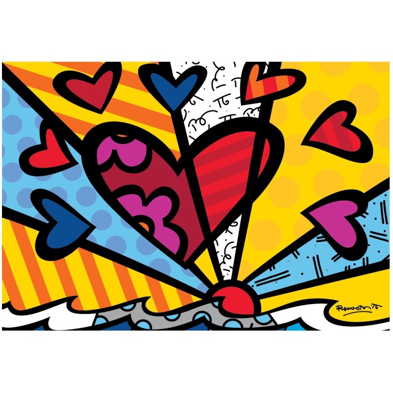 Puzzle - New Day de Romero Britto - 1000p.