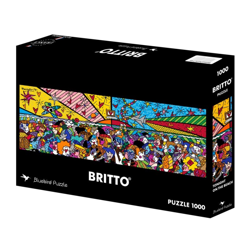 Puzzle - Tonight on the beach de Romero Britto - 1000p.