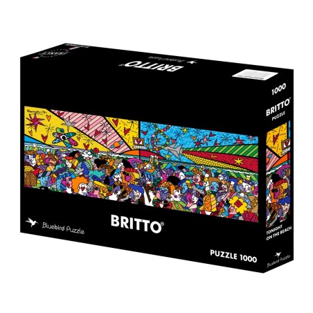 Puzzle - Tonight on the beach de Romero Britto - 1000p.