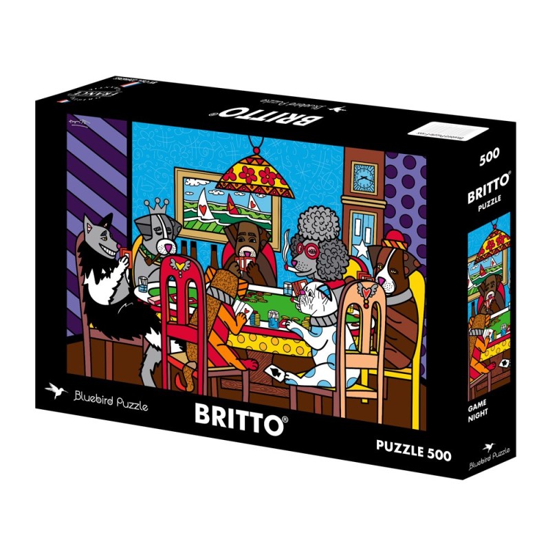 Puzzle - Game Night de Romero Britto - 500p.