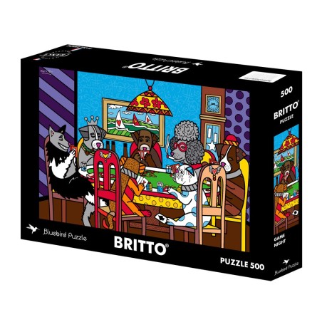 Puzzle - Game Night de Romero Britto - 500p.