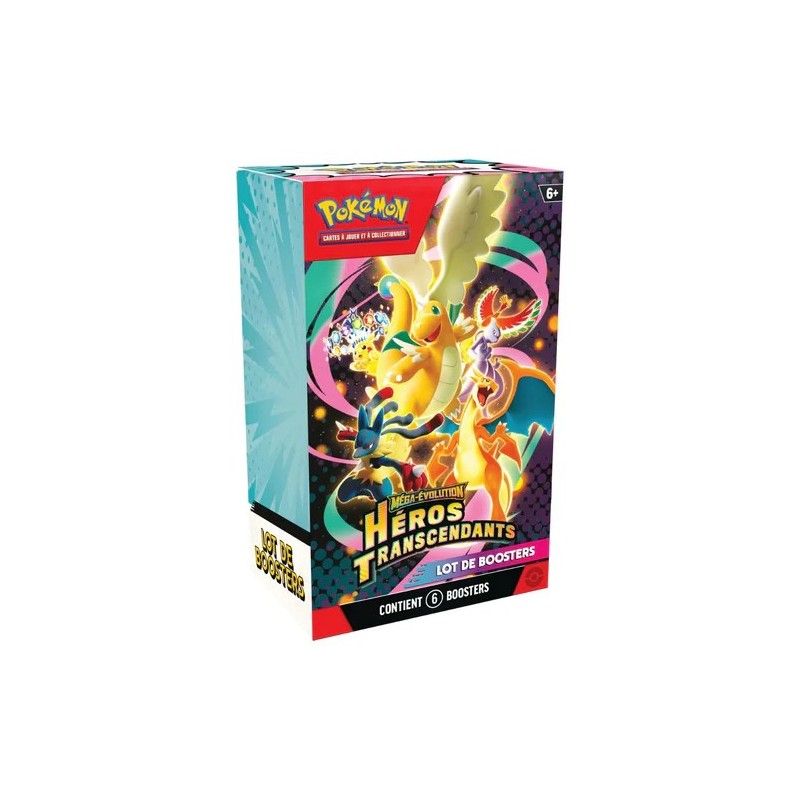 Pokemon - Bundle 6 Boosters ME2,5 Héros Transcendants - Français