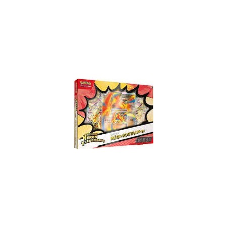 Pokémon Coffret Mega-Roitiflam Ex 4 boosters ME2.5 Français