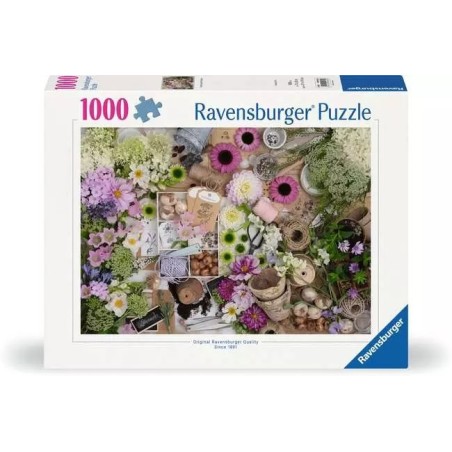 Puzzle - For the love of Flowers - 1000p.