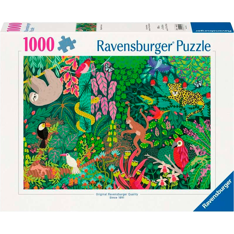 Puzzle - Foret tropic WJPC - 1000p.