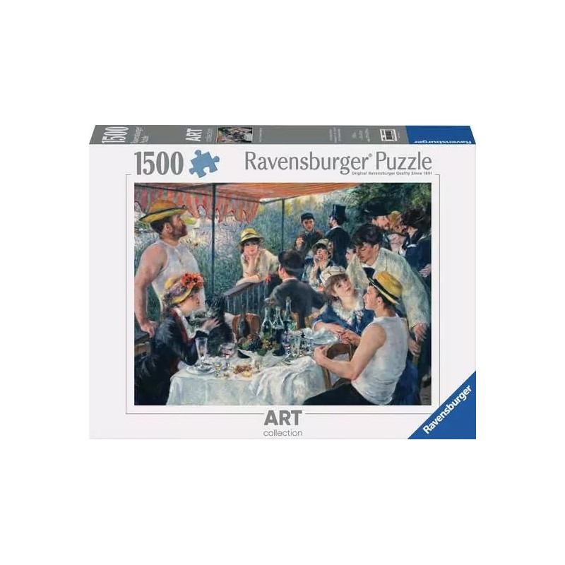 Puzzle - Déjeuner canotiers - 1500p.