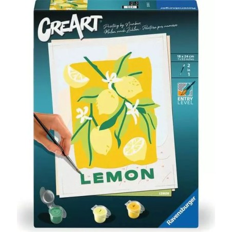 Peinture par numéros CreArt - Lemon