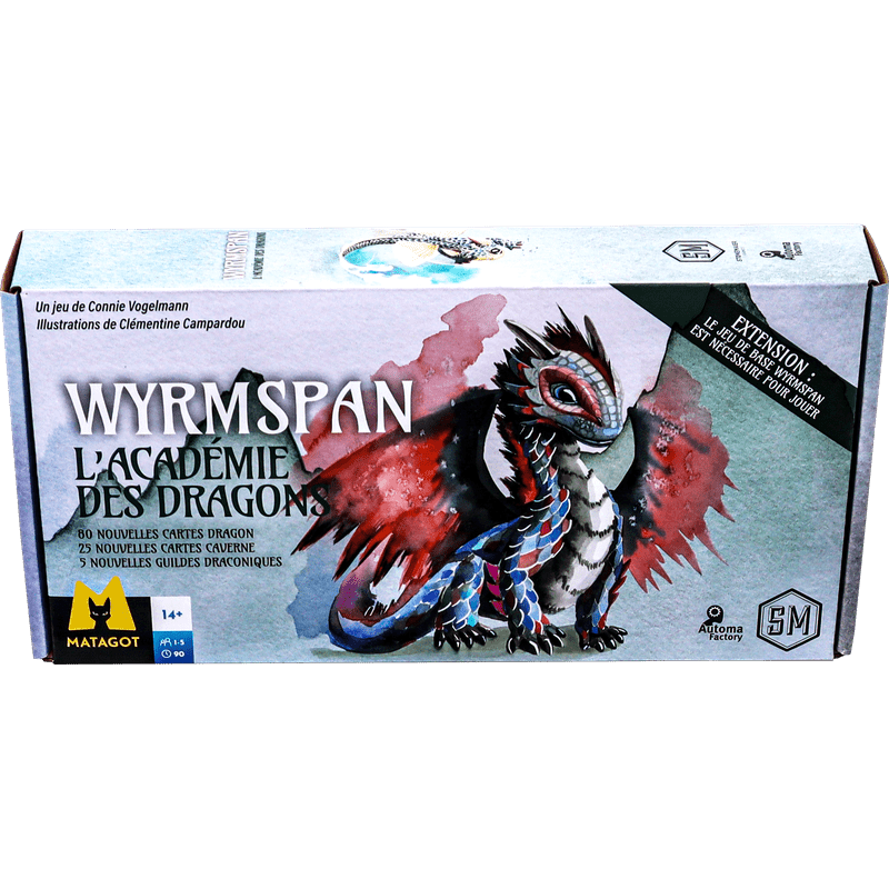 Wyrmspan - Extension : L'academie des dragons