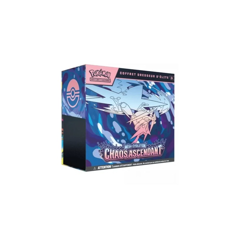 Pokémon - Coffret Dresseur d'Elite  ME04 Méga-Évolution Chaos Ascendant - Français