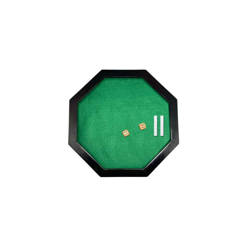 Piste de dés en bois 28 cm