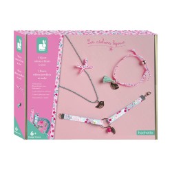 3 bijoux rubans à fleur à créer