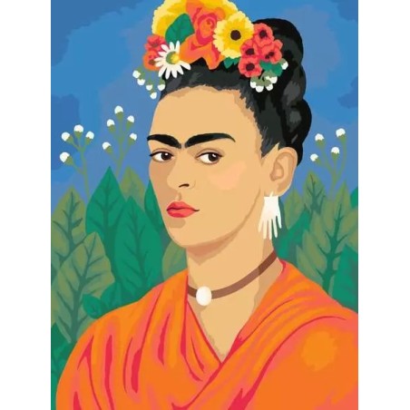 Peinture par numéros CreArt - Frida Kahlo