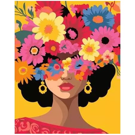 CreArt : Peinture par numéros : Blooming Beauty