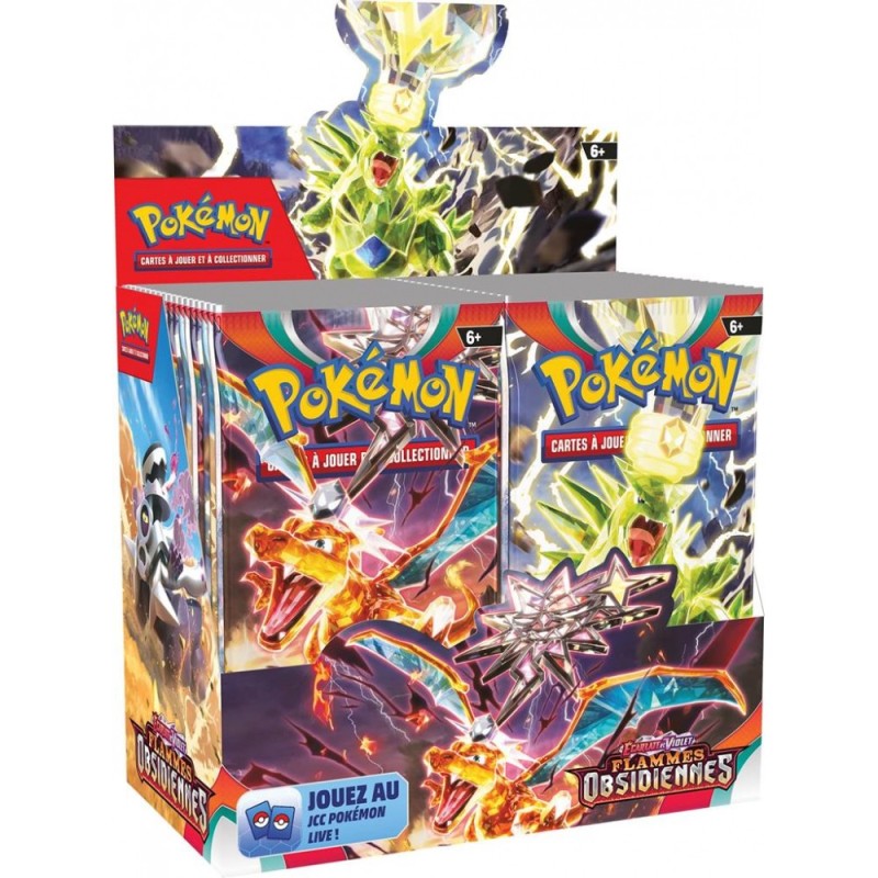 Pokémon - Display Flammes Obsidiennes - Français