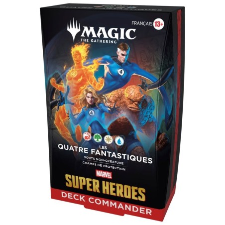 Magic Deck Commander Super Heroes - Les 4 fantastiques Français