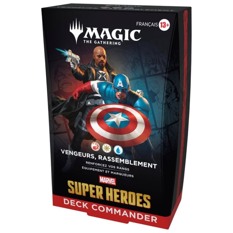 Magic Deck Commander Super Heroes - Vengeurs, Rassemblement Français
