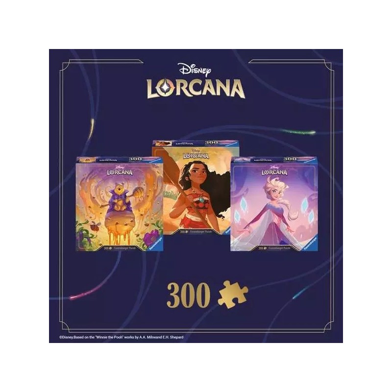 Lorcana - Puzzle Winnie l'Ourson, Magicien mellifique - 300p.