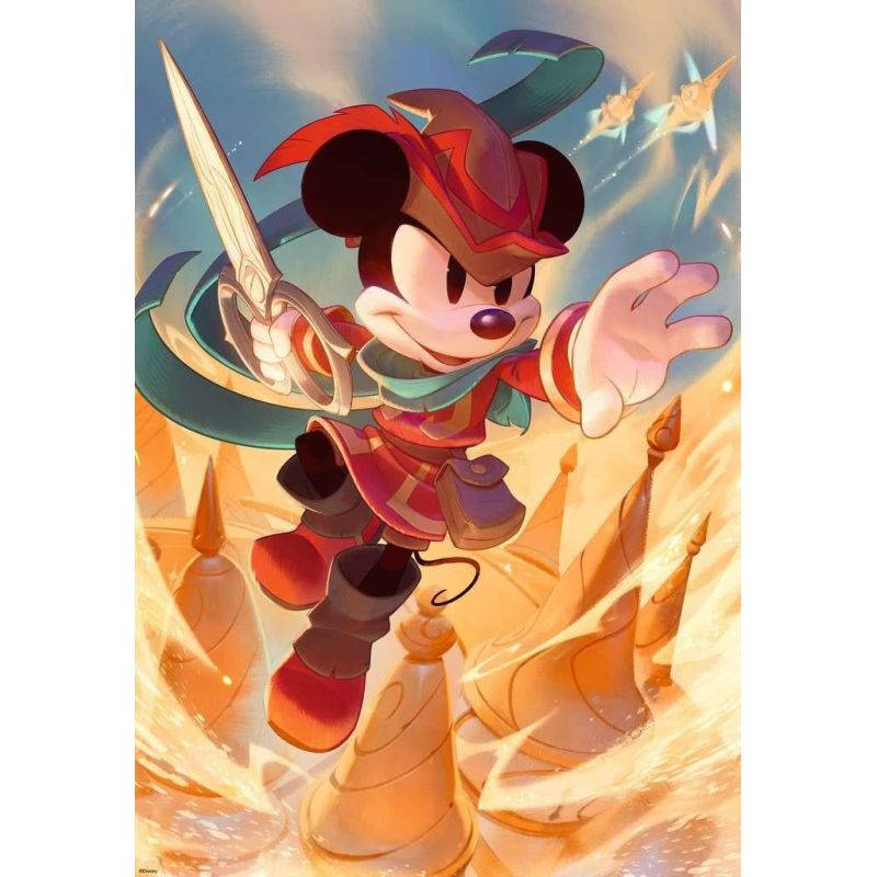 Lorcana - Puzzle Mickey Mouse, Brave petit tailleur - 300p.