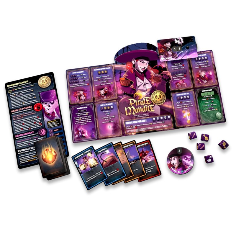 Dice Throne : Pirate Maudite vs Artificier